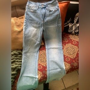 Size 26 light wash bootcut jeans Alter’d state